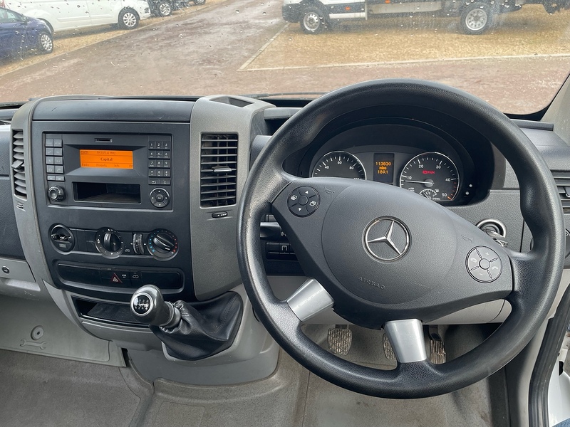 Mercedes-Benz 313 2.1 CDI L3 LWB DROPSIDE - WHITE