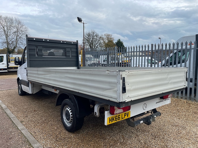 Mercedes-Benz 313 2.1 CDI L3 LWB DROPSIDE - WHITE
