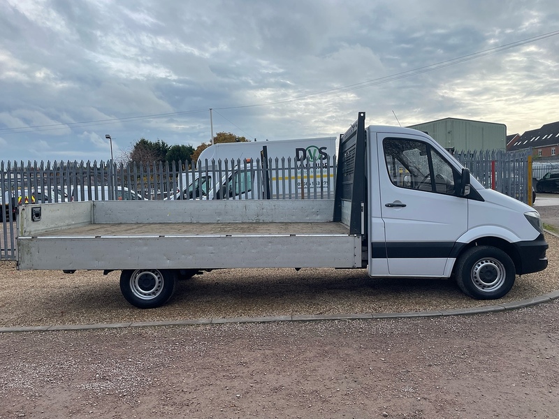 Mercedes-Benz 313 2.1 CDI L3 LWB DROPSIDE - WHITE