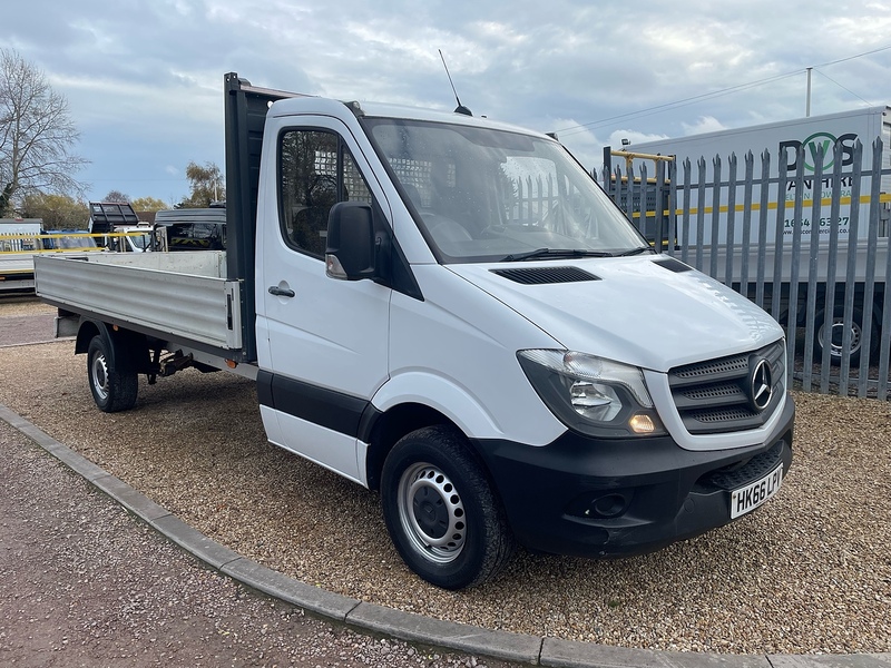 Mercedes-Benz 313 2.1 CDI L3 LWB DROPSIDE - WHITE