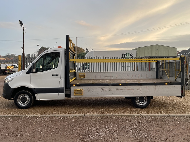 Mercedes-Benz 314 2.1 CDI L3 LWB DROPSIDE TAIL LIFT - WHITE