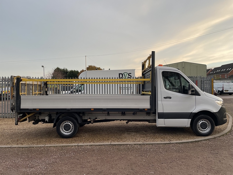 Mercedes-Benz 314 2.1 CDI L3 LWB DROPSIDE TAIL LIFT - WHITE