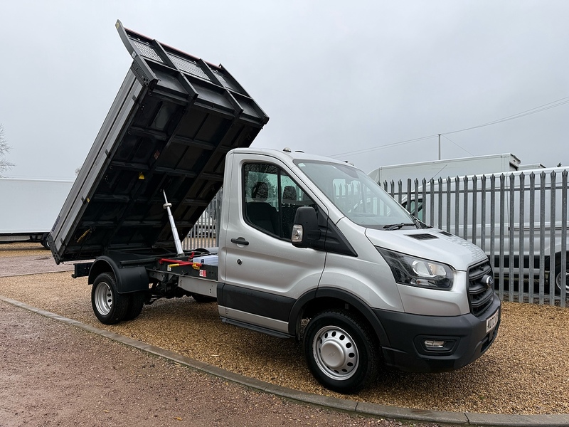 Ford 350 2.0 EcoBlue Leader MWB SINGLE CAB TIPPER - SILVER
