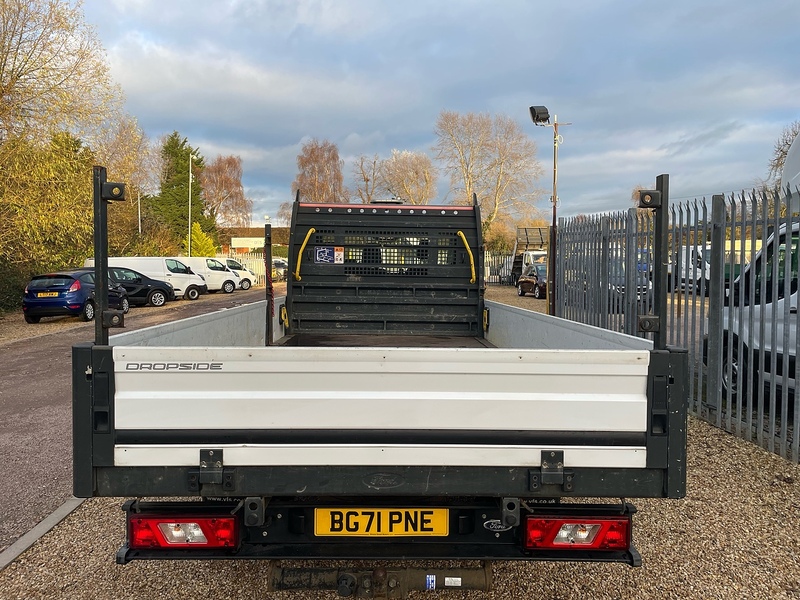 Ford 350 2.0 EcoBlue Leader L4 XLWB DROPSIDE - WHITE