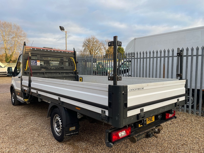 Ford 350 2.0 EcoBlue Leader L4 XLWB DROPSIDE - WHITE