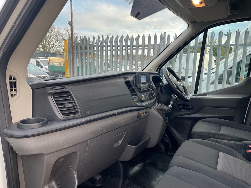 Ford 350 2.0 EcoBlue Leader L4 XLWB DROPSIDE - WHITE