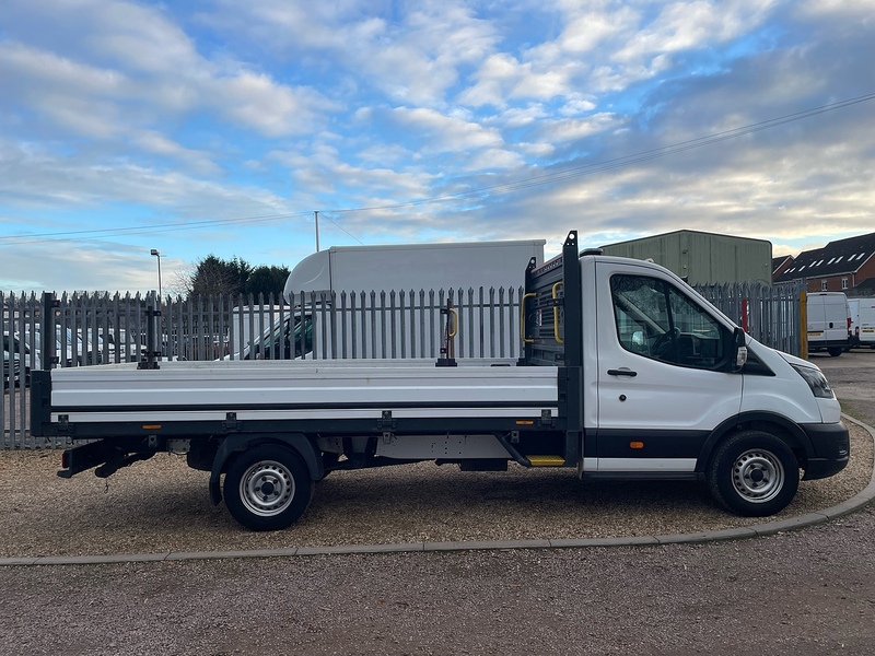 Ford 350 2.0 EcoBlue Leader L4 XLWB DROPSIDE - WHITE