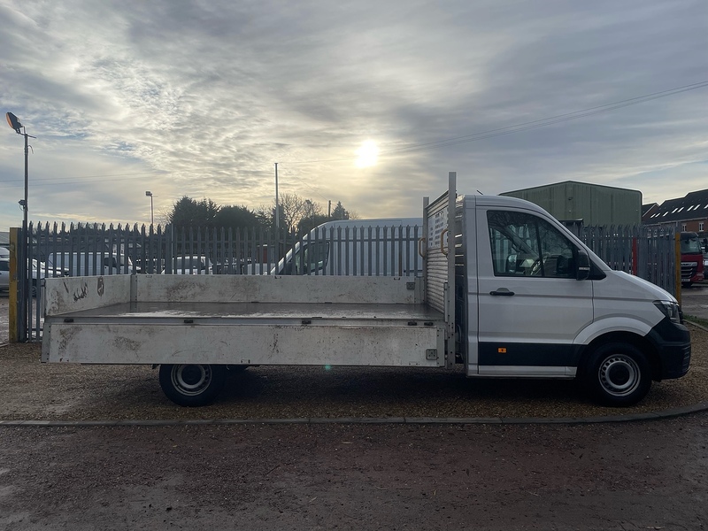 Volkswagen 2.0 TDI CR35 Startline L3 LWB DROPSIDE - WHITE