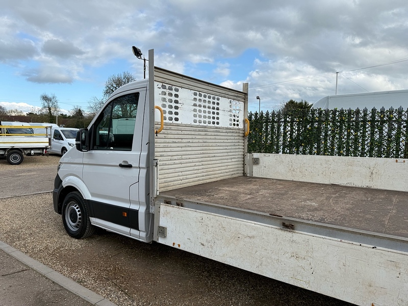 Volkswagen 2.0 TDI CR35 Startline L3 LWB DROPSIDE - WHITE