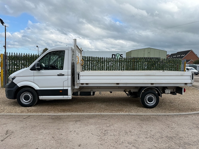 Volkswagen 2.0 TDI CR35 Startline L3 LWB DROPSIDE - WHITE