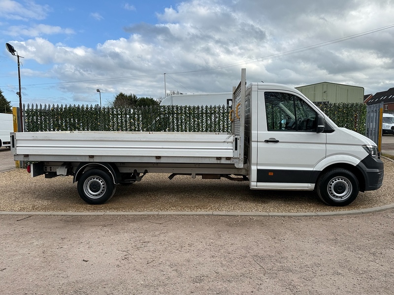 Volkswagen 2.0 TDI CR35 Startline L3 LWB DROPSIDE - WHITE