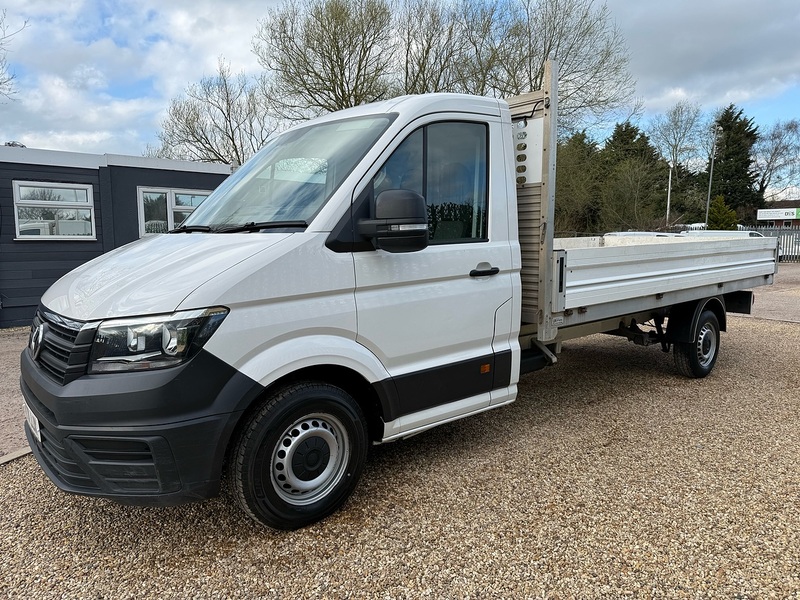 Volkswagen 2.0 TDI CR35 Startline L3 LWB DROPSIDE - WHITE
