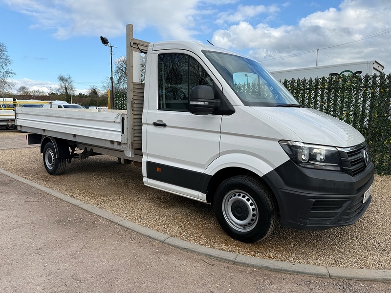 Volkswagen 2.0 TDI CR35 Startline L3 LWB DROPSIDE - WHITE