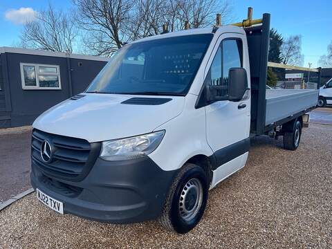 315 2.0 CDI Progressive L3 LWB 14FT DROPSIDE - WHITE
