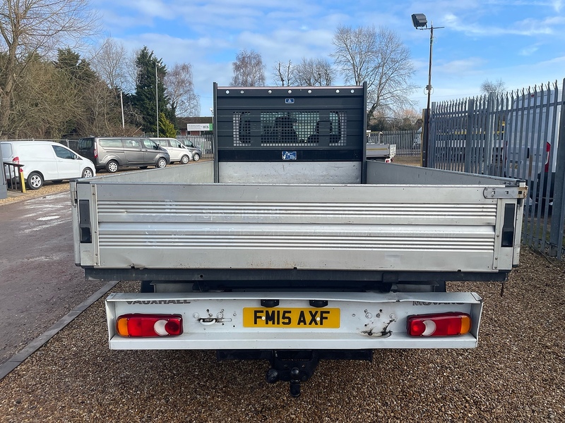 Vauxhall CDTi 3500 2.3 L3 LWB DROPSIDE - WHITE