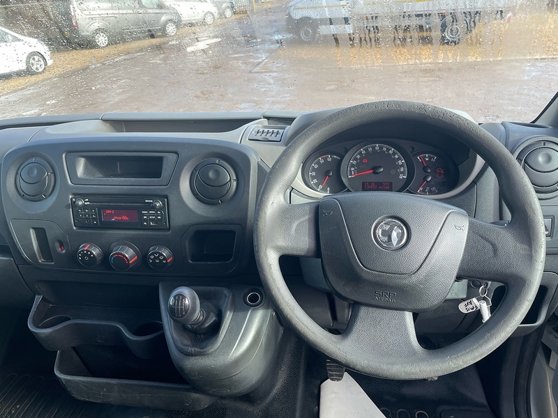 Vauxhall CDTi 3500 2.3 L3 LWB DROPSIDE - WHITE