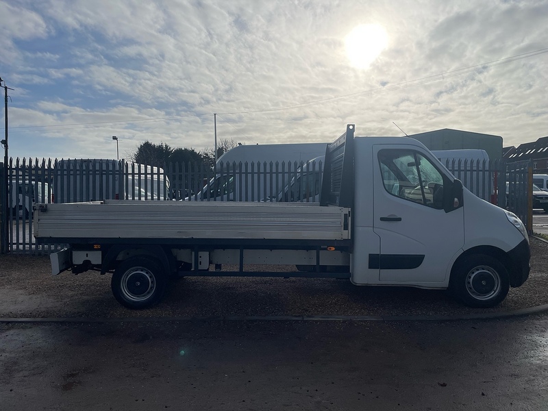 Vauxhall CDTi 3500 2.3 L3 LWB DROPSIDE - WHITE