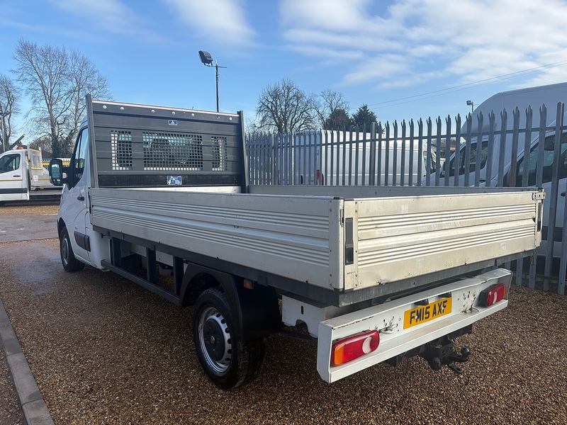 Vauxhall CDTi 3500 2.3 L3 LWB DROPSIDE - WHITE