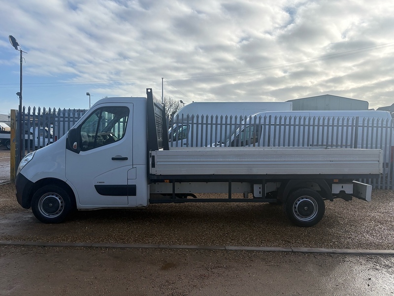 Vauxhall CDTi 3500 2.3 L3 LWB DROPSIDE - WHITE