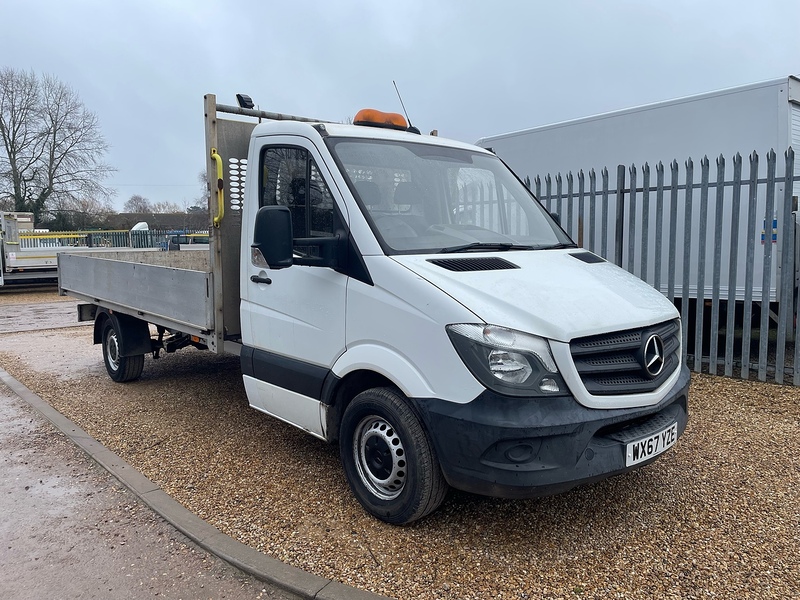 Mercedes-Benz 314 2.1 CDI L3 LWB DROPSIDE - WHITE