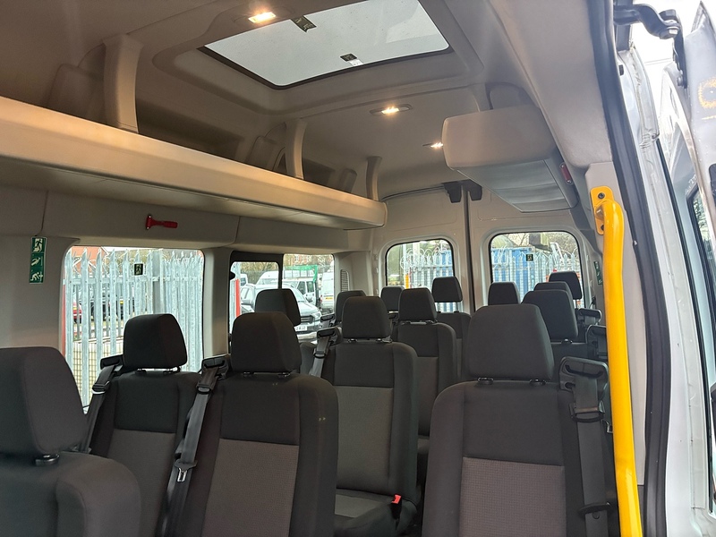 Ford 460 2.0 EcoBlue Leader L4 XLWB 17 SEATER MINIBUS - WHITE