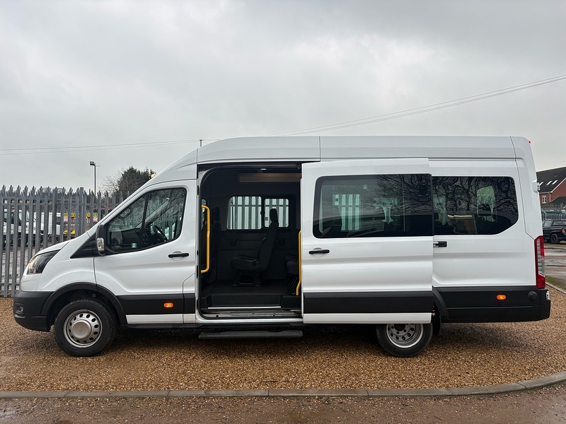 Ford 460 2.0 EcoBlue Leader L4 XLWB 17 SEATER MINIBUS - WHITE
