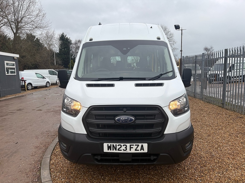 Ford 460 2.0 EcoBlue Leader L4 XLWB 17 SEATER MINIBUS - WHITE