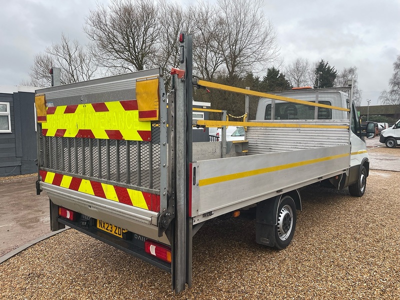 Iveco D HPI 14V 35S 3450 2.3 L3 LWB DROPSIDE TAIL LIFT - WHITE