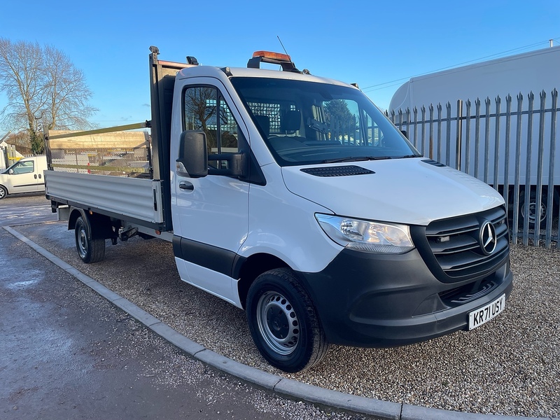 Mercedes-Benz 315 2.0 CDI Progressive L3 LWB DROPSIDE TAIL LIFT - WHITE