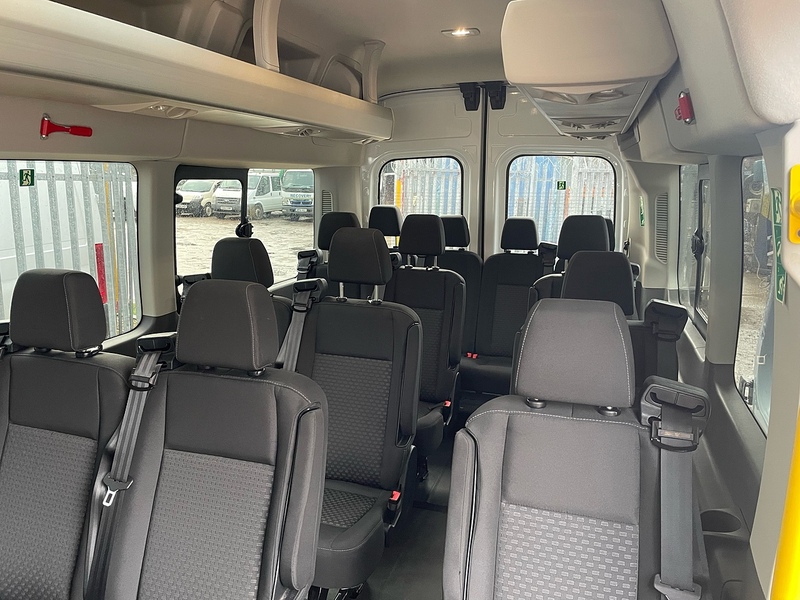 Ford 460 2.0 EcoBlue Leader L4 XLWB 17 SEATER MINIBUS - WHITE