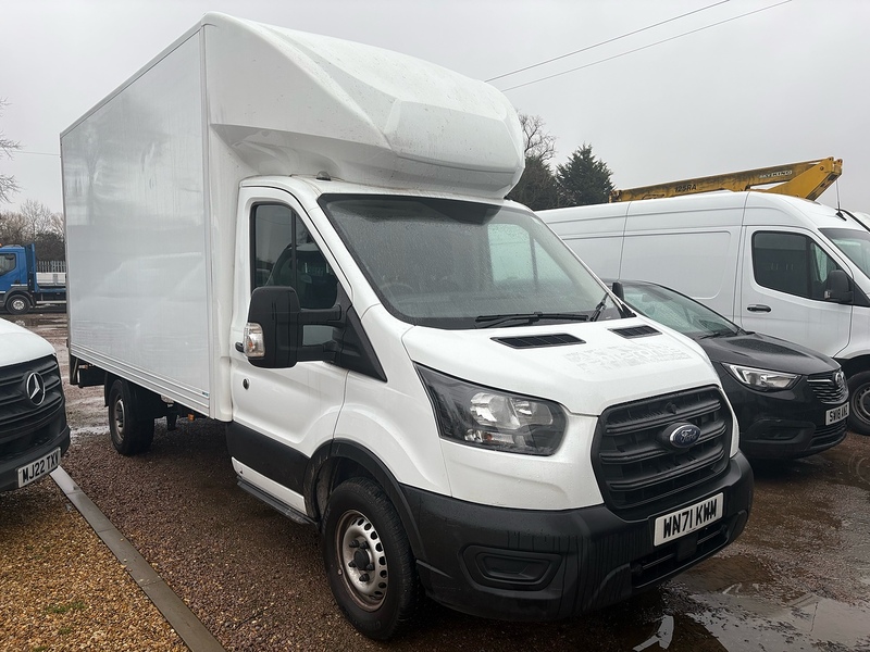 Ford 350 2.0 EcoBlue Leader L3 LWB LUTON VAN TAIL LIFT - WHITE