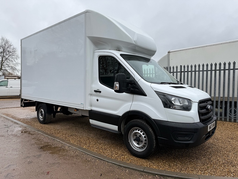 Ford 350 2.0 EcoBlue Leader L3 LWB LUTON VAN TAIL LIFT - WHITE