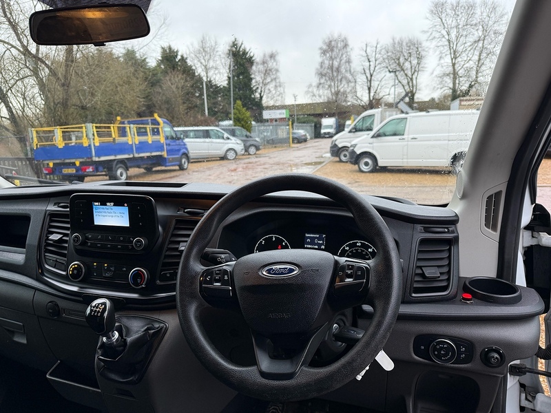 Ford 350 2.0 EcoBlue Leader L3 LWB LUTON VAN TAIL LIFT - WHITE