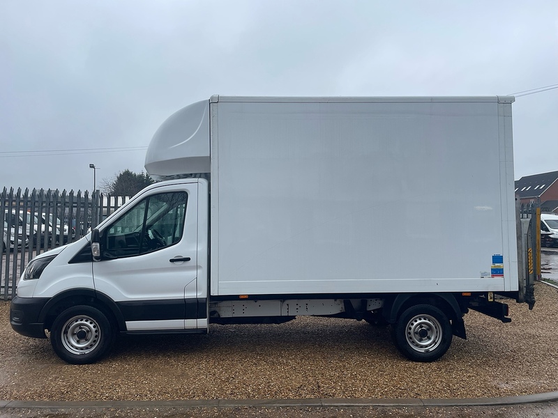 Ford 350 2.0 EcoBlue Leader L3 LWB LUTON VAN TAIL LIFT - WHITE