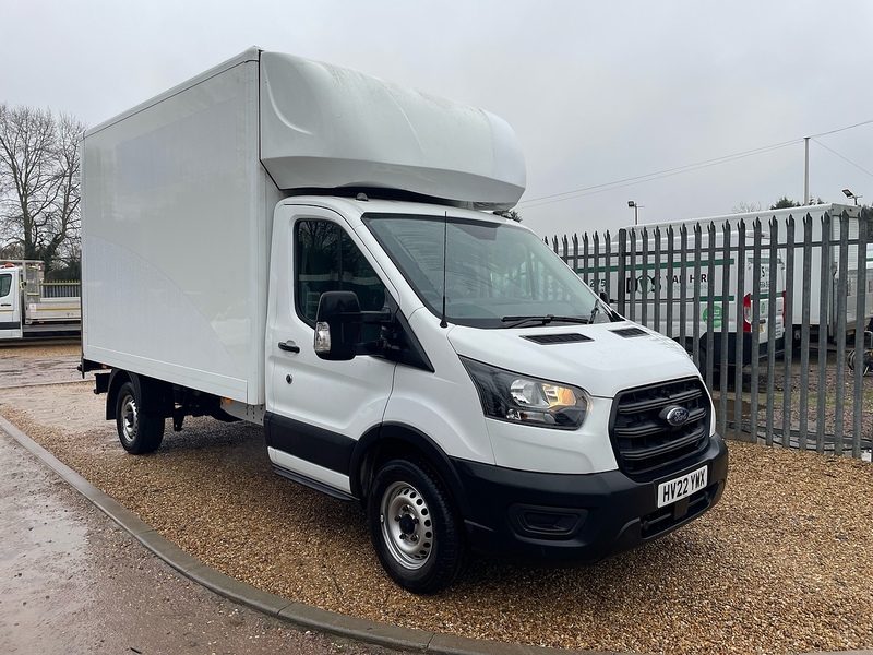 Ford 350 2.0 EcoBlue Leader L3 LWB LUTON VAN TAIL LIFT - WHITE