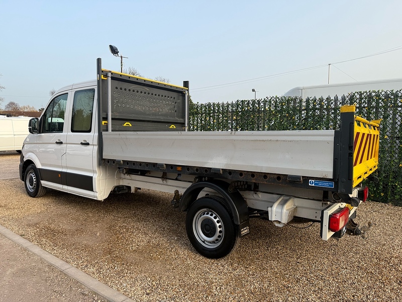 Volkswagen 2.0 TDI 140bhp L3 LWB DOUBLE CAB STORAGE TIPPER - WHITE