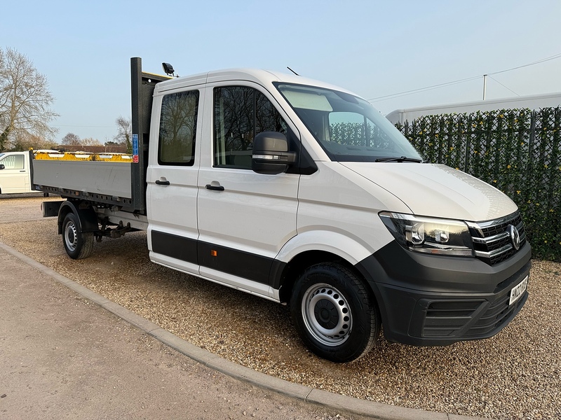 Volkswagen 2.0 TDI 140bhp L3 LWB DOUBLE CAB STORAGE TIPPER - WHITE
