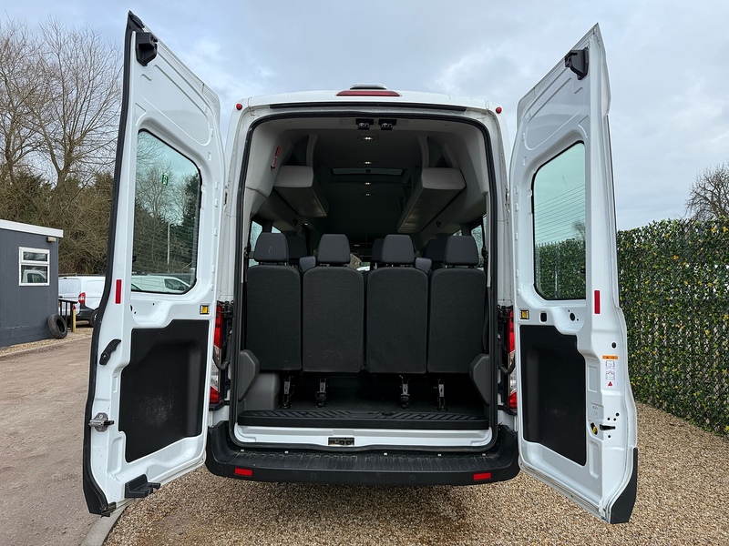 Ford 460 2.0 EcoBlue Leader L4 XLWB 17 SEATER MINIBUS - WHITE