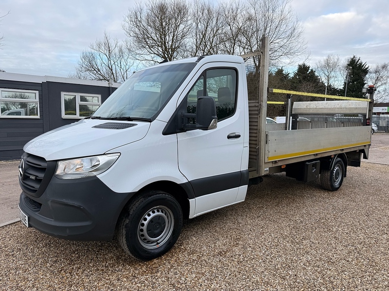 Mercedes-Benz 315 2.0 CDI Progressive L3 LWB 14ft DROPSIDE TAIL LIFT - WHITE