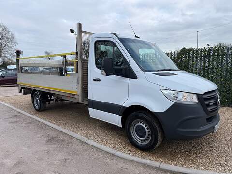 315 2.0 CDI Progressive L3 LWB 14ft DROPSIDE TAIL LIFT - WHITE
