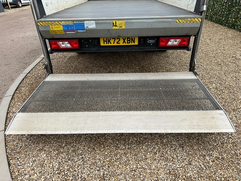 Ford 2.0 350 EcoBlue Leader L4 XLWB DROPSIDE TAIL LIFT - WHITE