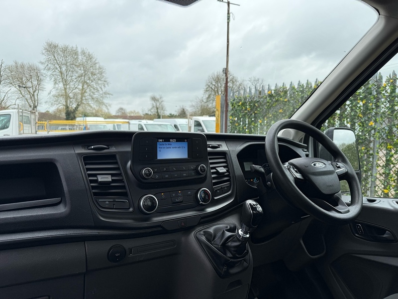 Ford 2.0 350 EcoBlue Leader L4 XLWB DROPSIDE TAIL LIFT - WHITE