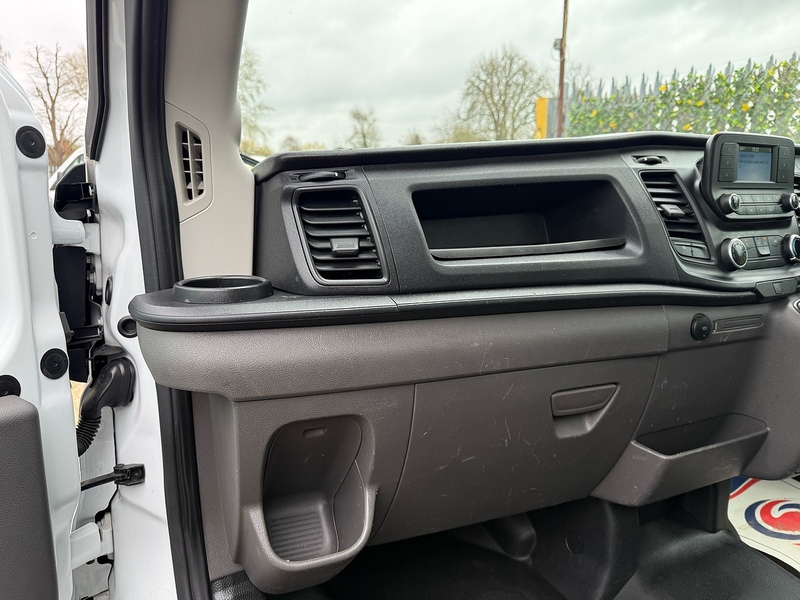 Ford 2.0 350 EcoBlue Leader L4 XLWB DROPSIDE TAIL LIFT - WHITE