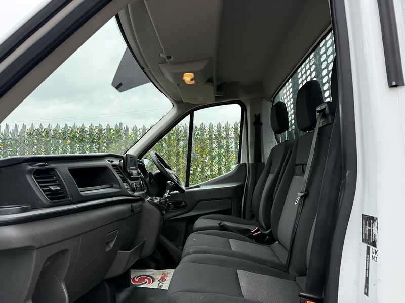 Ford 2.0 350 EcoBlue Leader L4 XLWB DROPSIDE TAIL LIFT - WHITE
