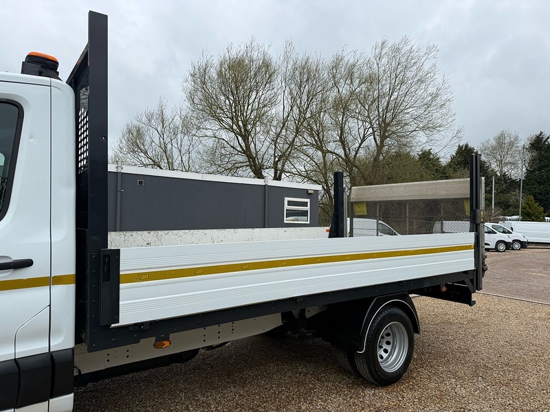 Ford 2.0 350 EcoBlue Leader L4 XLWB DROPSIDE TAIL LIFT - WHITE