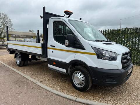 2.0 350 EcoBlue Leader L4 XLWB DROPSIDE TAIL LIFT - WHITE