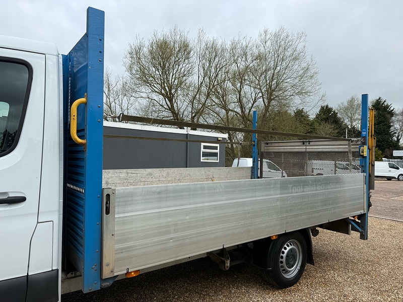 Mercedes-Benz 314 2.1 CDI Progressive L3 DROPSIDE TAIL LIFT - WHITE