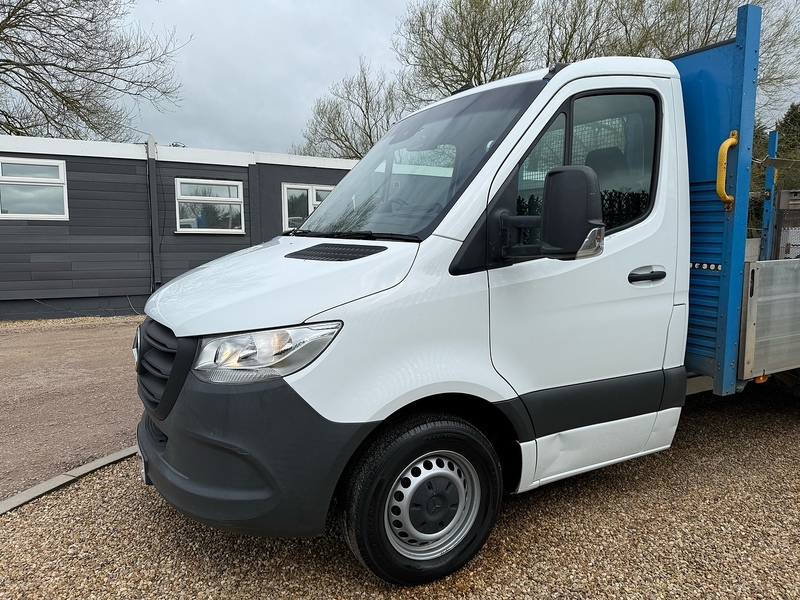 Mercedes-Benz 314 2.1 CDI Progressive L3 DROPSIDE TAIL LIFT - WHITE