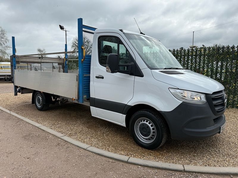 Mercedes-Benz 314 2.1 CDI Progressive L3 DROPSIDE TAIL LIFT - WHITE