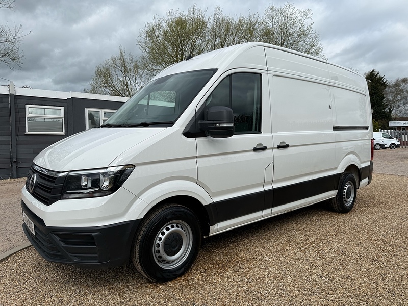 Volkswagen 2.0 TDi CR30 Startline L2 H3 MWB PANEL VAN - WHITE 2.0 5dr Panel Van Manual Diesel